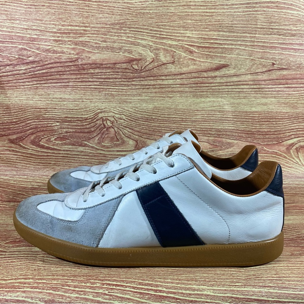 Beckett Simonon Morgen Trainers Blue Grey 11.5